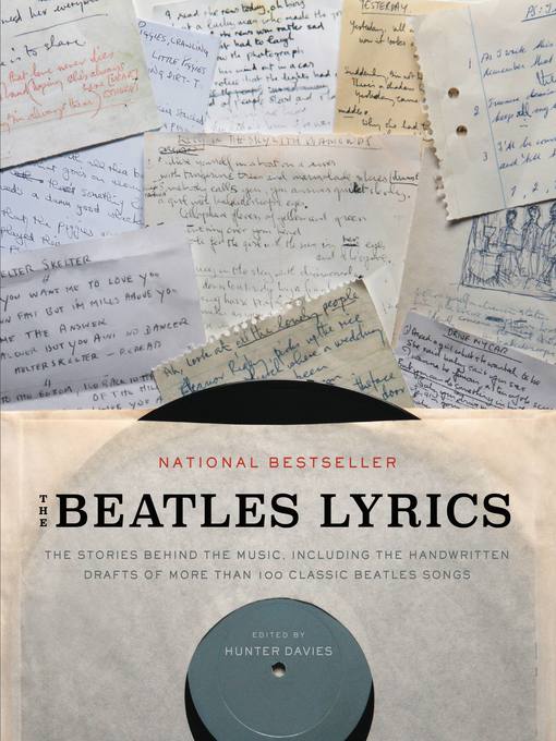 Title details for The Beatles Lyrics by Hunter Davies - Available